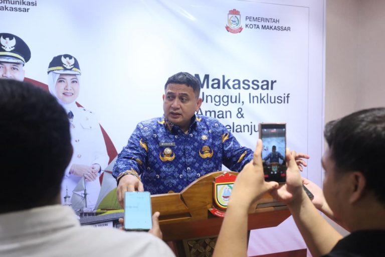 Hujan Deras dan Angin Kencang Mengintai Makassar, Wali Kota Munafri Imbau Warga Tetap Waspada