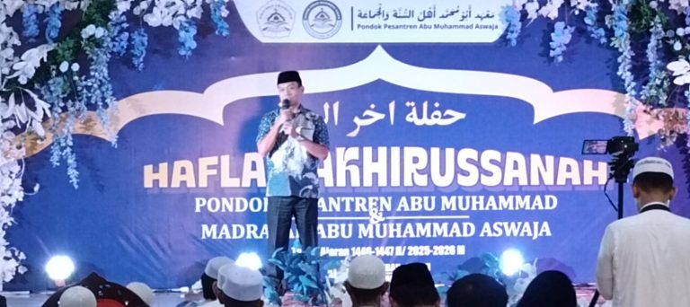 Camat Tallo Andi Husni Dorong Generasi Berakhlak dan Berprestasi dalam Haflah Akhirussanah 2026
