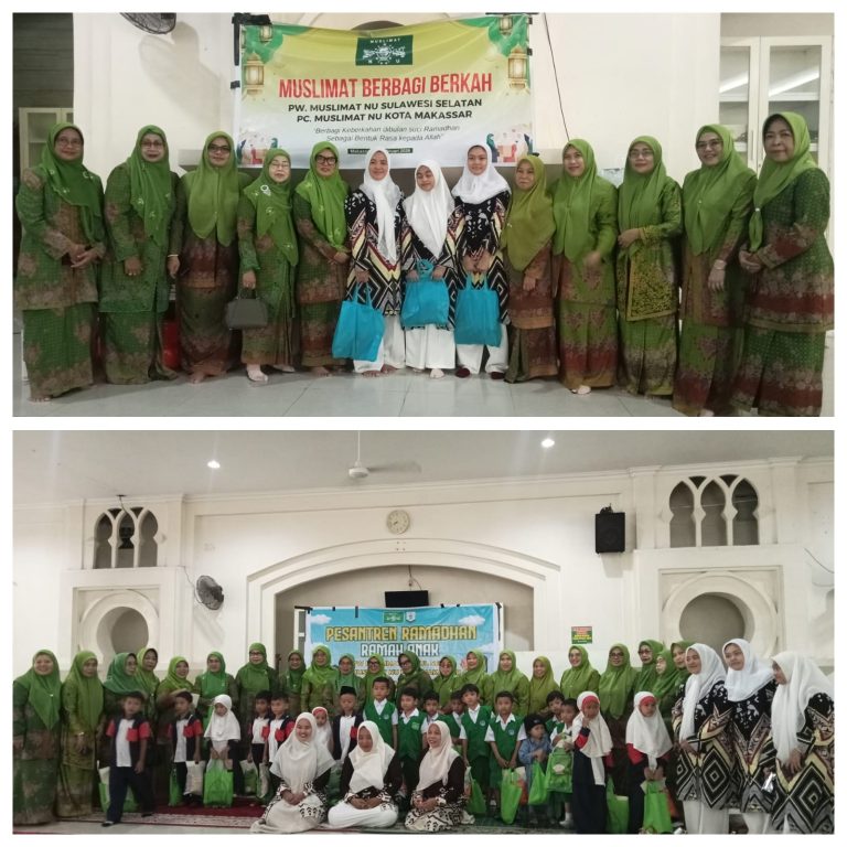 Pengurus PW–PC Muslimat NU Hadirkan Program “Berbagi Berkah” di Bulan Suci Ramadan