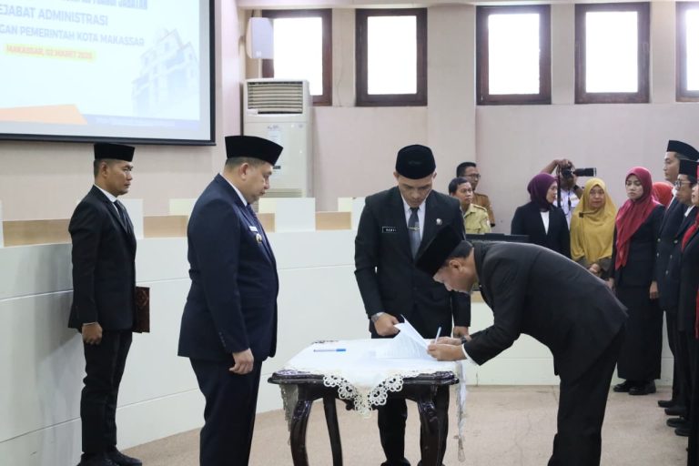 27 Pejabat Resmi Dilantik, Wali Kota Tekankan Target Percepatan Program Strategis