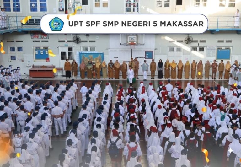 SMP Negeri 5 Terapkan Permendikdasmen Terbaru, Upacara Bendera Dimeriahkan Ikrar Pelajar Pancasila