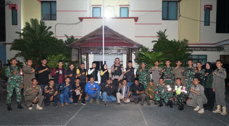 Apel Patroli Gabungan Dipimpin Camat Tallo, TNI–Polri Bersinergi Cegah Gangguan Kamtibmas