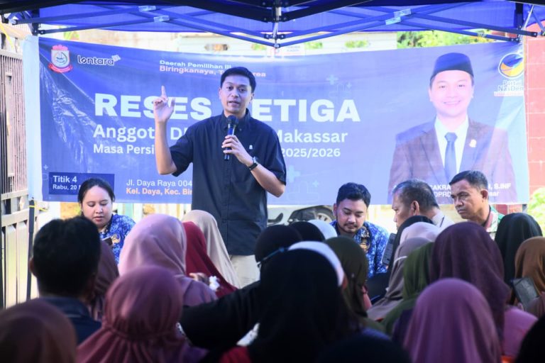 Reses DPRD Makassar: Odhika Kawal Nasib UMKM dan Perbaikan Infrastruktur