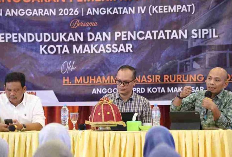 Pengawasan Pemerintahan Daerah Jadi Sorotan, DPRD Makassar Hadirkan Disdukcapil dalam Kegiatan Angkatan IV