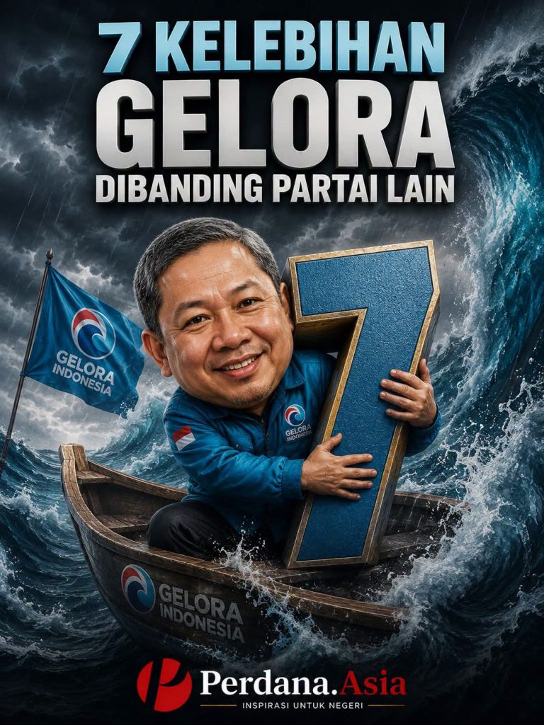 Di Balik Label “Partai Nol Koma”, Gelora Menawarkan Gagasan Besar