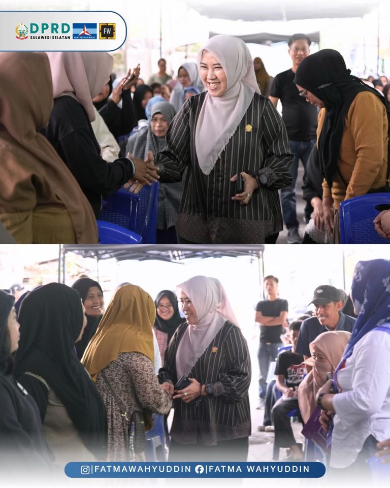 Fatma Wahyuddin Temui Warga Tallo Saat Reses: Aspirasi Rakyat Jadi Prioritas Perjuangan