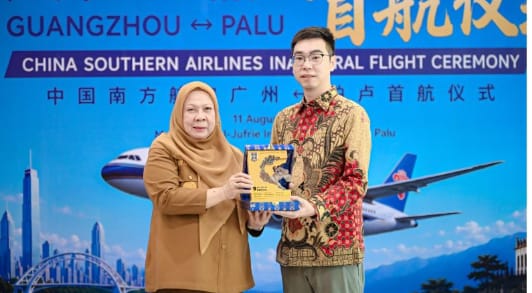 Guangzhou–Palu Resmi Terhubung, Reny Lamadjido: Ini Bukan Sekadar Rute Penerbangan