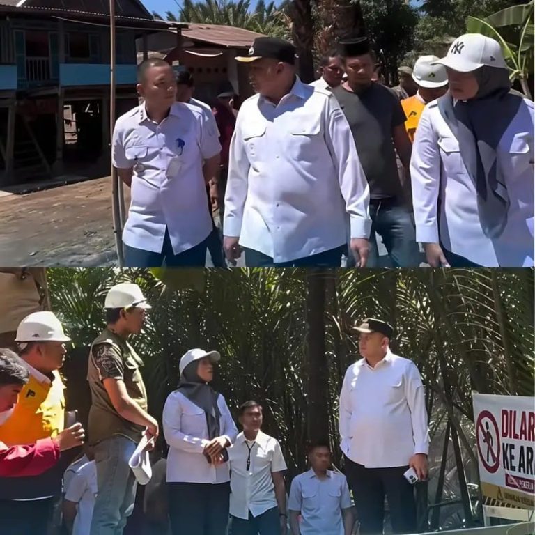 Pemkot Makassar Pantau Progres Jembatan Kaccia, Camat Tamalate Dampingi Wali Kota