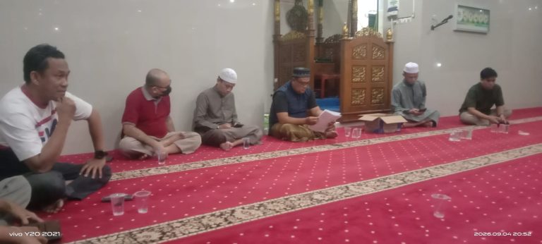 Usai Terpilih, Aiptu Ilham Iskandar Ajak Jamaah Masjid Al Ikhlas BTN Asabri Perkuat Silaturahmi