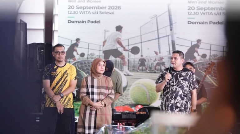Padel dan Silaturahmi Berpadu, Fatma Wahyuddin Nikmati Kebersamaan di Bosowa Sport Center
