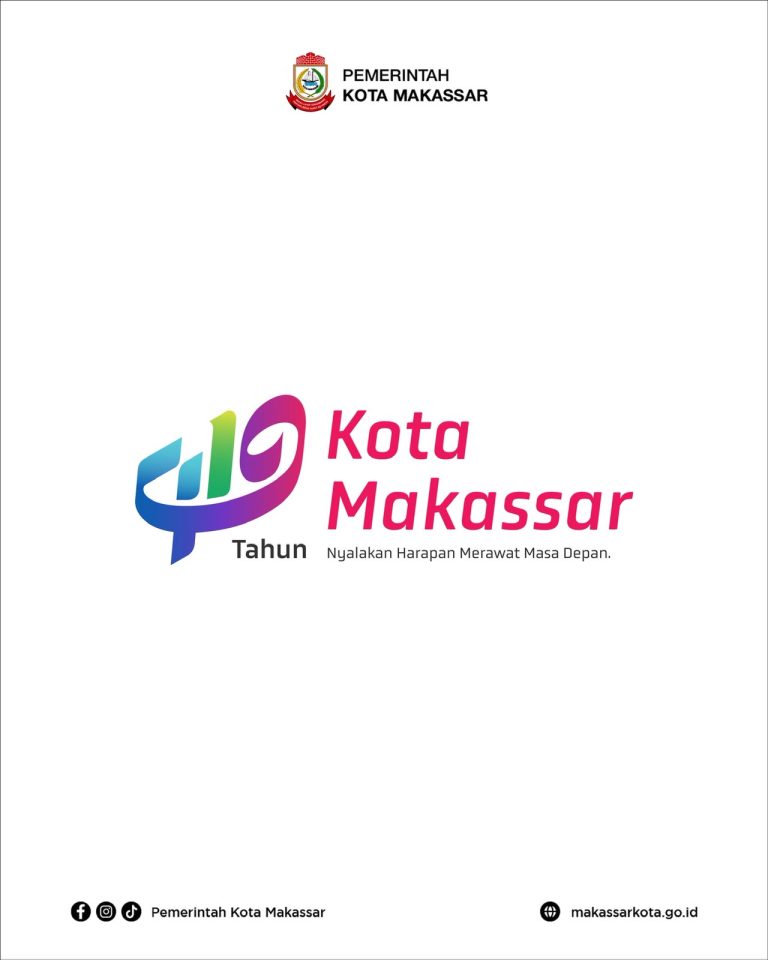 Logo HUT ke-419 Makassar Diperkenalkan, Karya Agung Alfata Angkat Filosofi Lontara