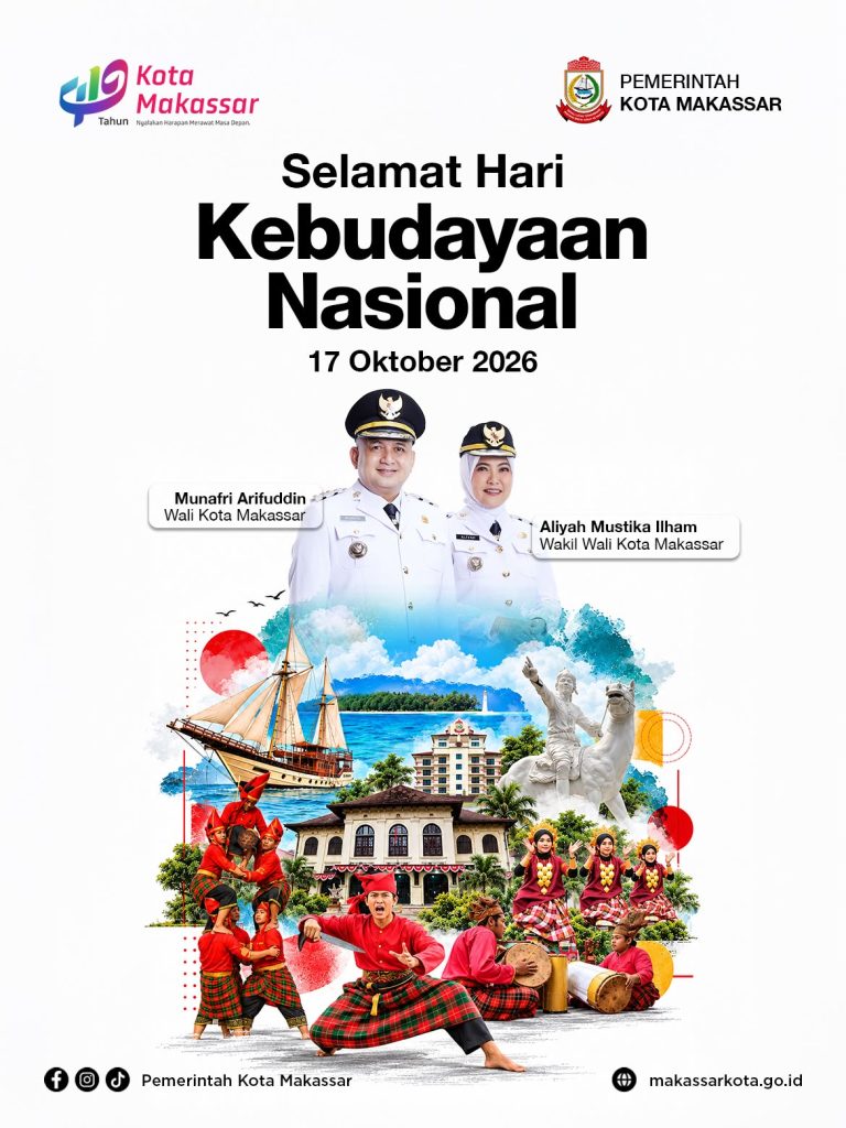 Budaya Terjaga, Identitas Bangsa Tetap Bermakna, Wali Kota Makassar Ajak Masyarakat Rawat Warisan Budaya