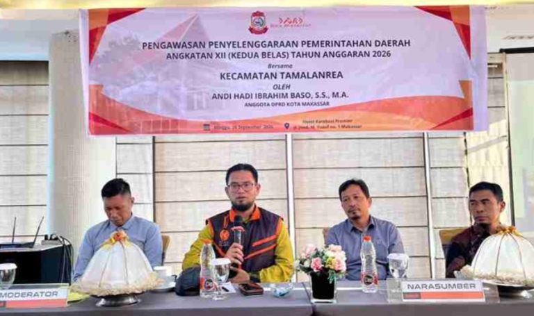 Andi Hadi Gelar Pengawasan Pemerintahan Daerah Bersama Kecamatan Tamalanrea, Soroti Peningkatan Pelayanan Publik