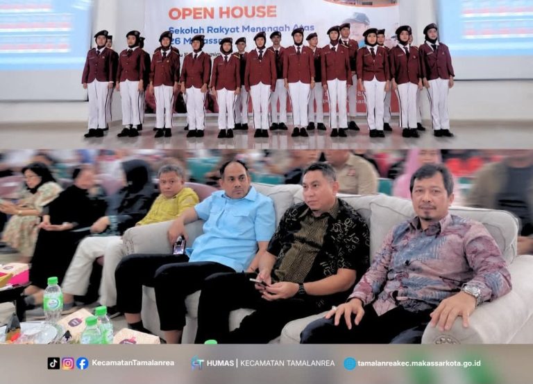 Camat Tamalanrea Hadiri Open House SRMA 26 Makassar, Tegaskan Dukungan terhadap Pendidikan Berkualitas